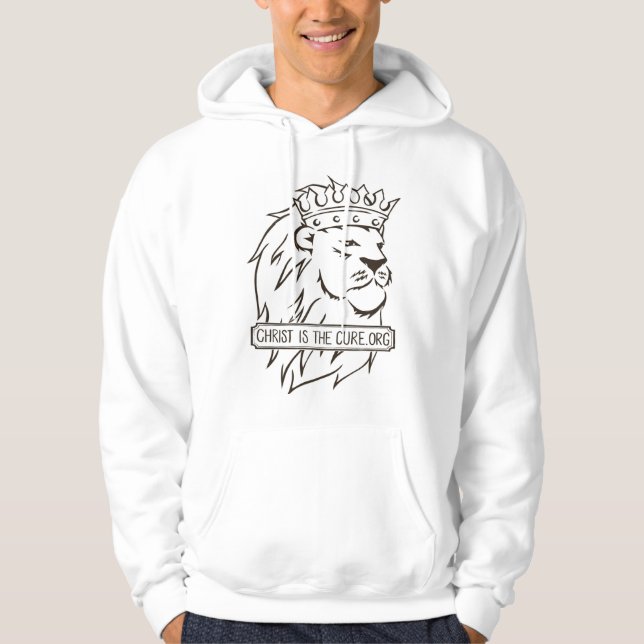 Kristus är Cure Hoodie (Framsida)