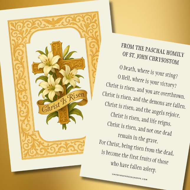 Kristus är den katolska Påsk Paschal Prayer (Skapare uppladdad)