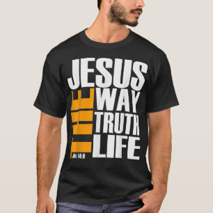 Kristus är Jesus Vägen Sanningen Livet Chris T Shirt