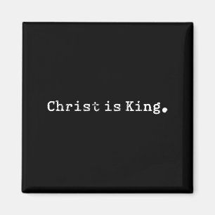 Kristus Är Kung Jesus Katolsk Kristen Kristendom Magnet