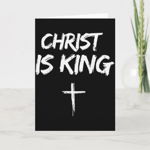 Kristus Är Kung Jesus Katolsk Kristen Kristna Kort