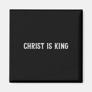 Kristus är Kung kristna troende kyrkan Kristus Ki Magnet