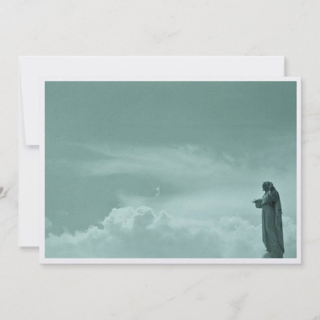 Kristus är Kung Påsk Card Julkort (Framsida)