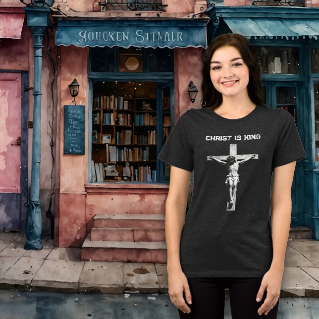 Kristus är Kung Religiös T Shirt (Skapare uppladdad)