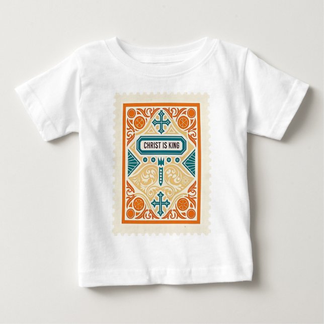 Kristus är kung t shirt (Framsida)