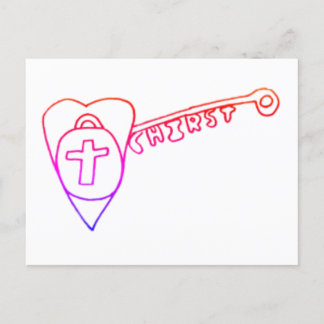 Kristus är nyckeln semesterkort helg vykort