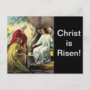 Kristus är Risen, visst är han Risen! Vykort