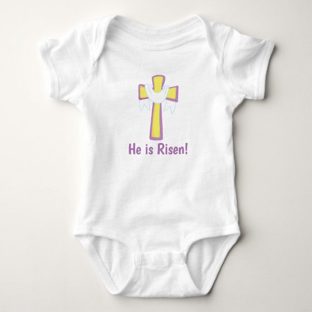 Kristus är Uppstånden T Shirt (Framsida)