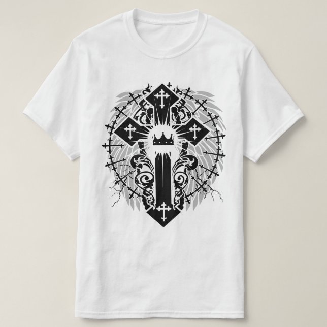 Kristus är vår Frälsare  T Shirt (Design framsida)