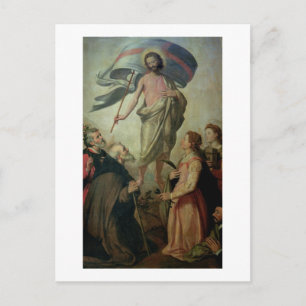 Kristus Ascension, 1595 (olja på panelen) Vykort