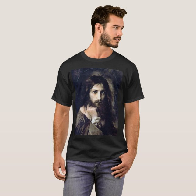 Kristus av Ivan Nikolaevich Kramskoi T Shirt (Hel framsida)