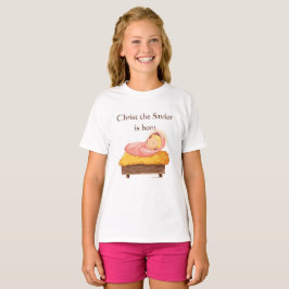 Kristus baby föddes t shirt