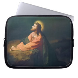 Kristus badar i trädgården Getsemane Laptop Fodral