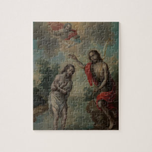 Kristus baptism av Nicolás Enríquez Pussel