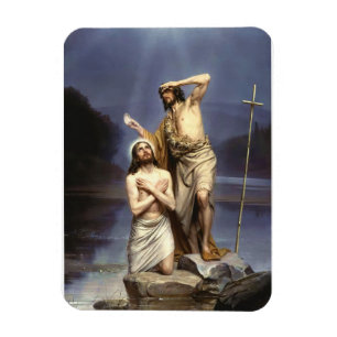 Kristus baptism magnet