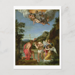 Kristus baptism vykort