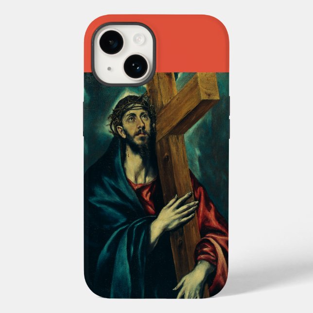 Kristus bärande korset av El Greco (Baksida)