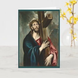 Kristus bärande korset, El Greco Kort