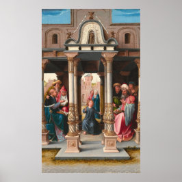 Kristus - Bernard van Orley Fine Art Poster