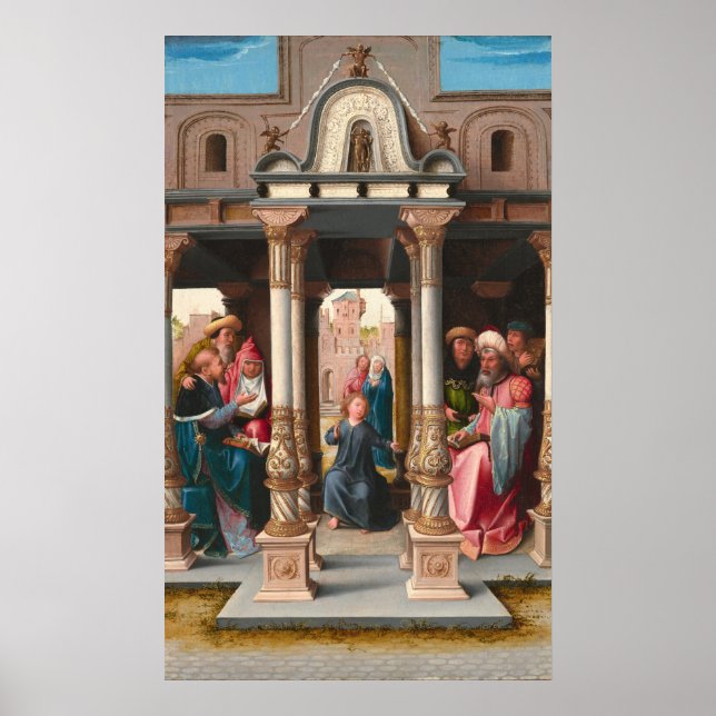 Kristus - Bernard van Orley Fine Art Poster (Framsidan)