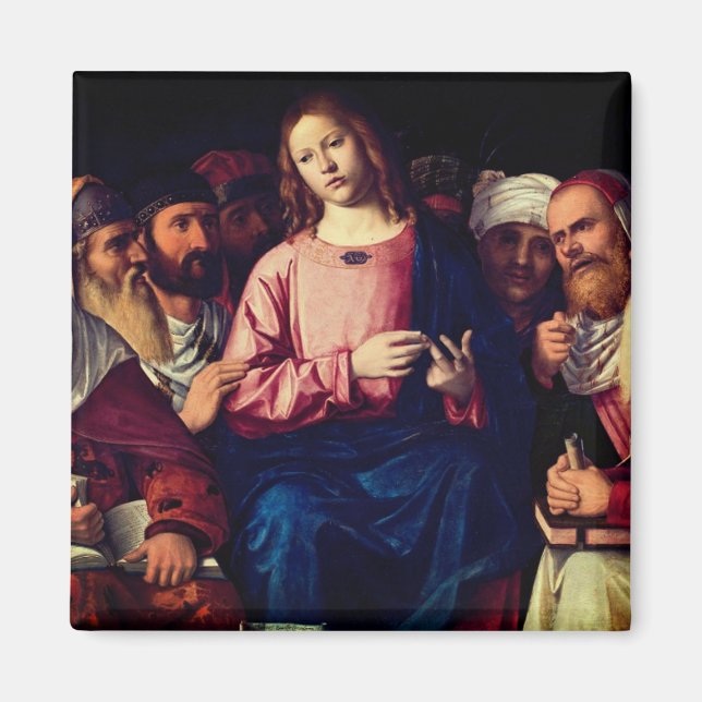 Kristus bland Läkare (1504) Magnet (Framsidan)