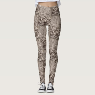 Kristus Born till himlen av Änglar Leggings