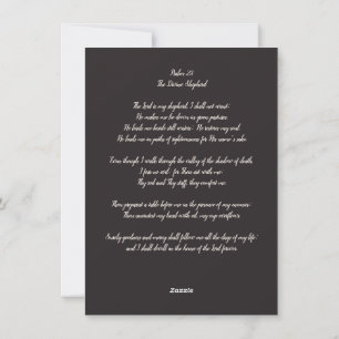 Kristus Bra Shepherd Psalm 23 Julkort