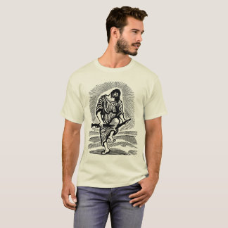 Kristus bryter vapenträsnittkonsten t-shirt