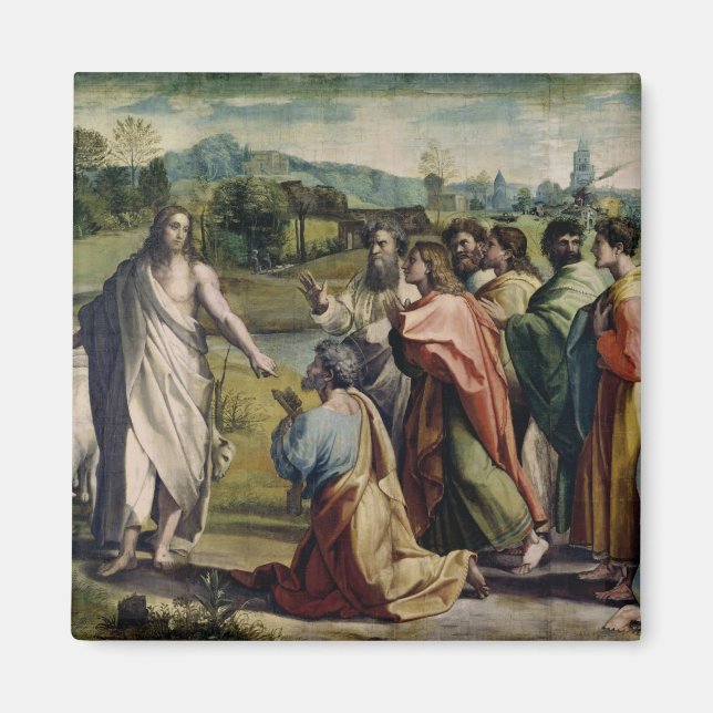Kristus Charge till St. Peter (tecknad för Sist Magnet (Framsidan)