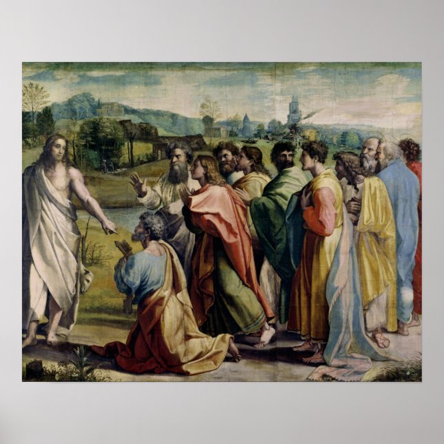 Kristus Charge till St. Peter (tecknad för Sist Poster (Framsidan)