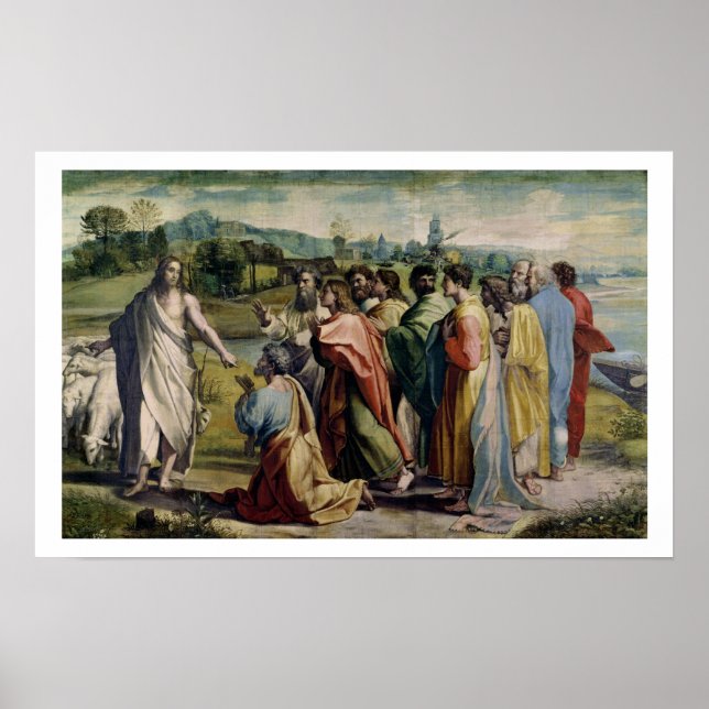 Kristus Charge till St. Peter (tecknad för Sist Poster (Framsidan)