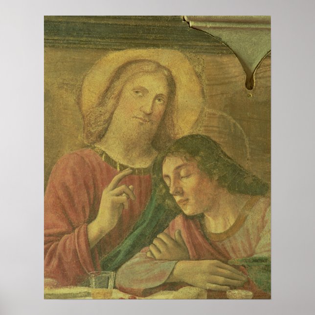 Kristus chef, 1480 (fresco) poster (Framsidan)