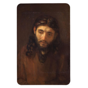 Kristus chef av Rembrandt 1648 Magnet