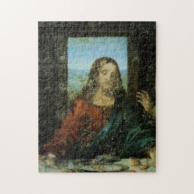Kristus chef vid Leonardo Da Vinci Pussel (Vertikal)