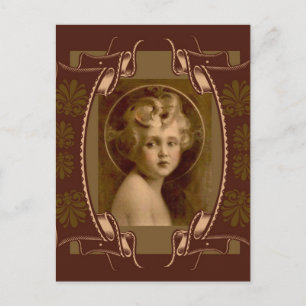 Kristus Child Jesus "The Light of the World" Vykort