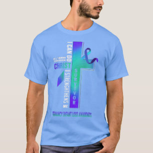 Kristus Crossing Gravid Infant Loss Awareness T Shirt