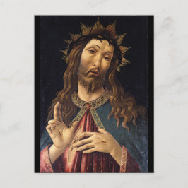 Kristus Crowned med Thorns av Botticelli Vykort