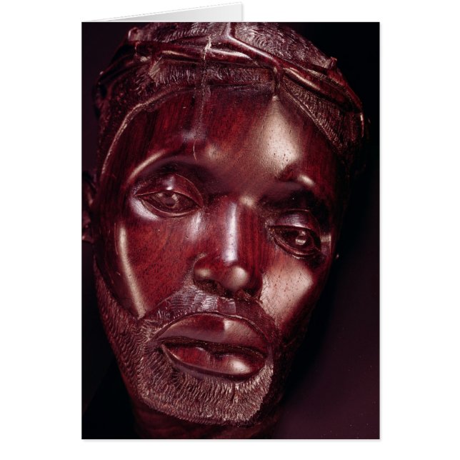 Kristus Crowned med Thorns Hälsningskort (Framsidan)