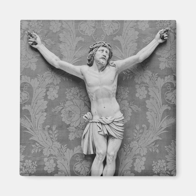 Kristus Crucified, av Michelangelo Buonarroti Magnet (Framsidan)