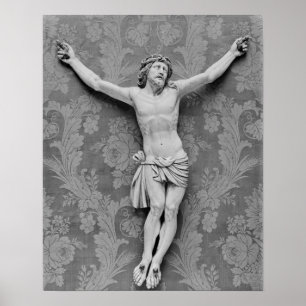 Kristus Crucified, av Michelangelo Buonarroti Poster