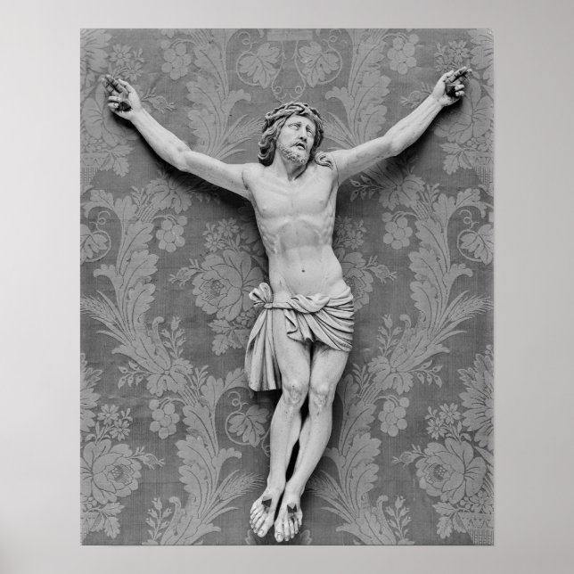 Kristus Crucified, av Michelangelo Buonarroti Poster (Framsidan)