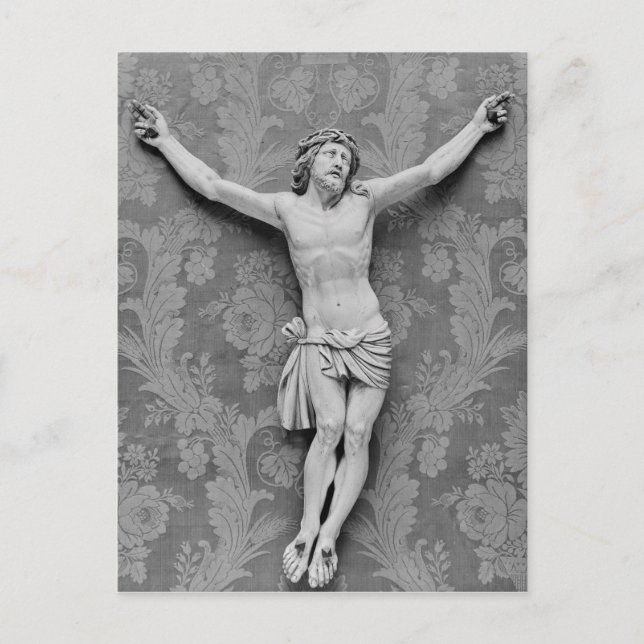 Kristus Crucified, av Michelangelo Buonarroti Vykort (Framsida)