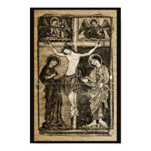 Kristus Crucifixion i Sepia | POSTER