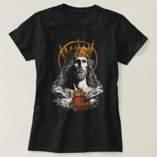Kristus, den Kung-katolska shierarkin, Kristus Jes T Shirt