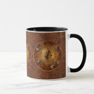 Kristus den Pantakrator kristensymbolen Mugg