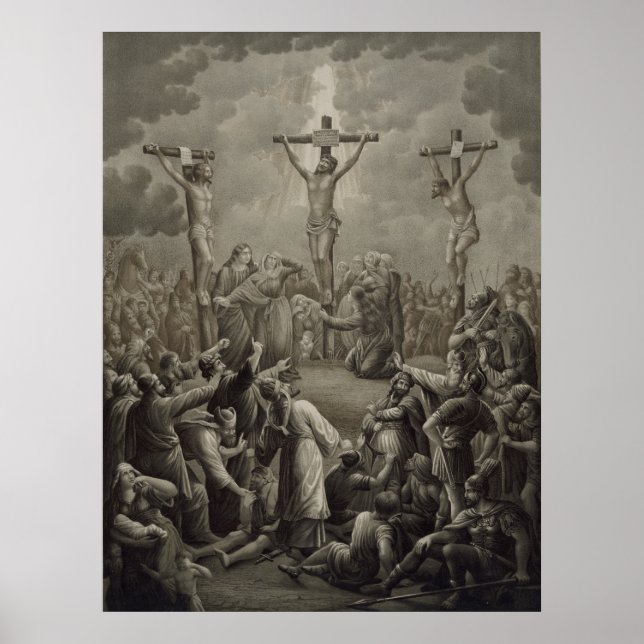 Kristus die Kreuzigung Jesu Christi Poster (Framsidan)