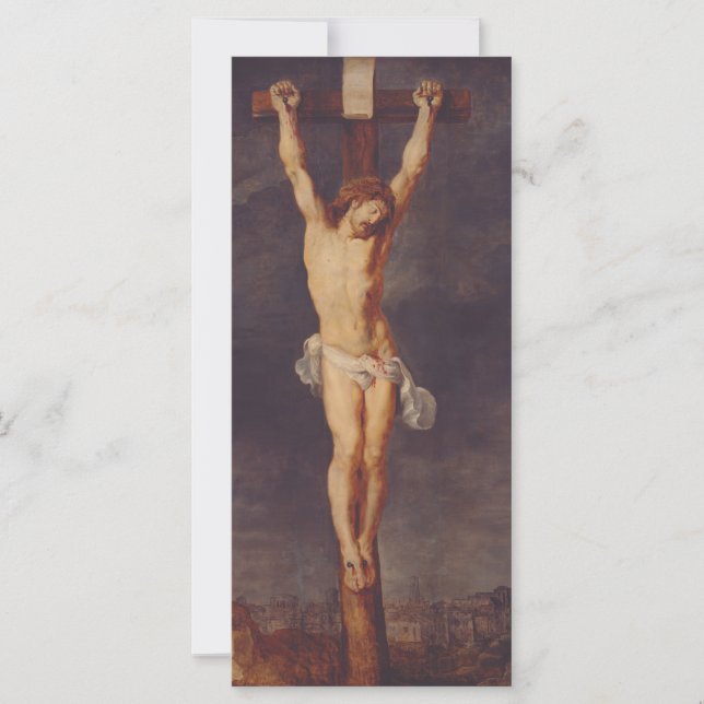 Kristus död på korset av Peter Paul Rubens Konst (Framsida)