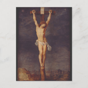 Kristus död på korset av Peter Paul Rubens Konst Vykort