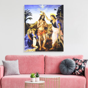 Kristus' dop av Leonardo da Vinci Fine Art Canvastryck