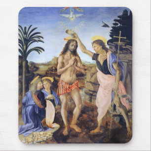 Kristus dop av Verrocchio, Leonardo da Vinci Musmatta